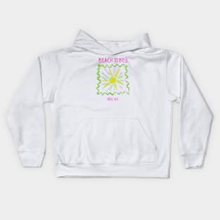 Beach Vibes OBX Outer Banks NC Kids Hoodie